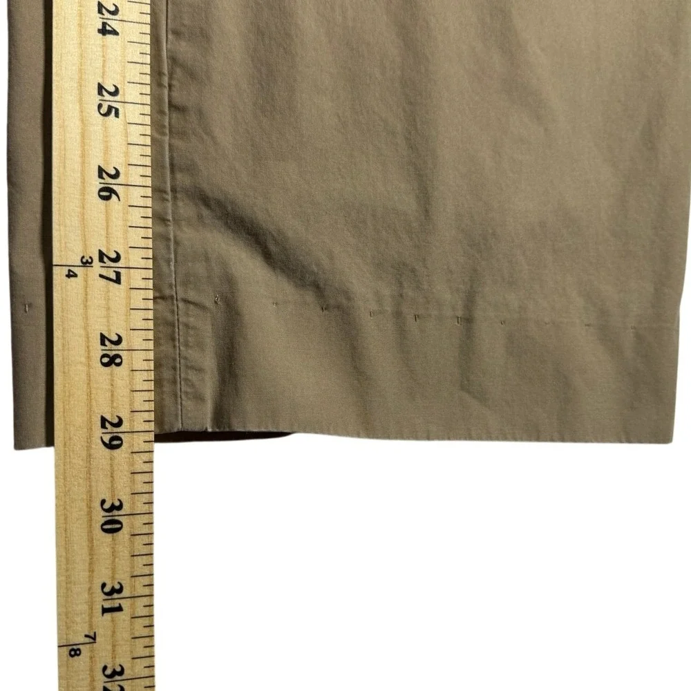 Banana Republic Chinos Mens 38/32 Khaki Straight Leg Cotton Pants